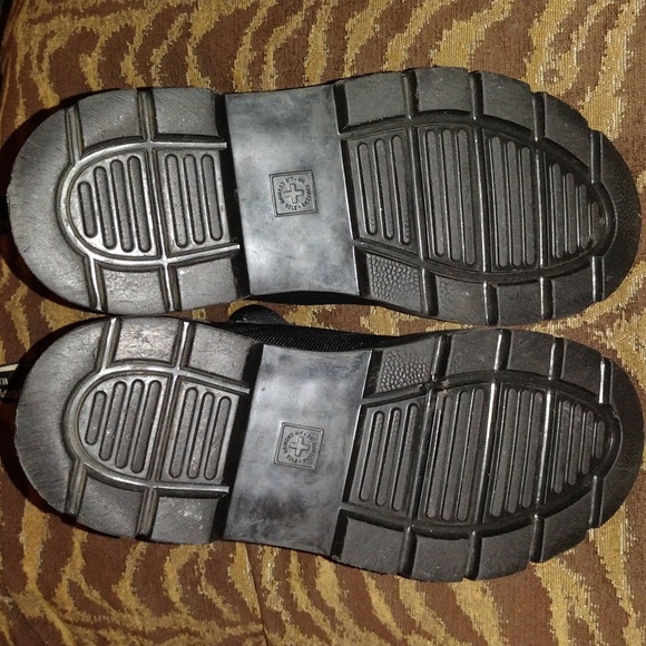 Dr.Martens Black Combs Combat Boots - Picture 5 of 9